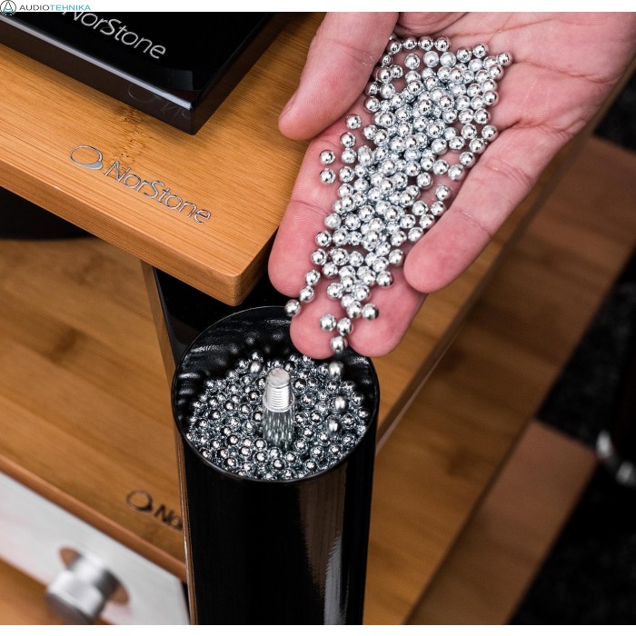 NorStone antivibraciniai metaliniai rutuliai 3kg