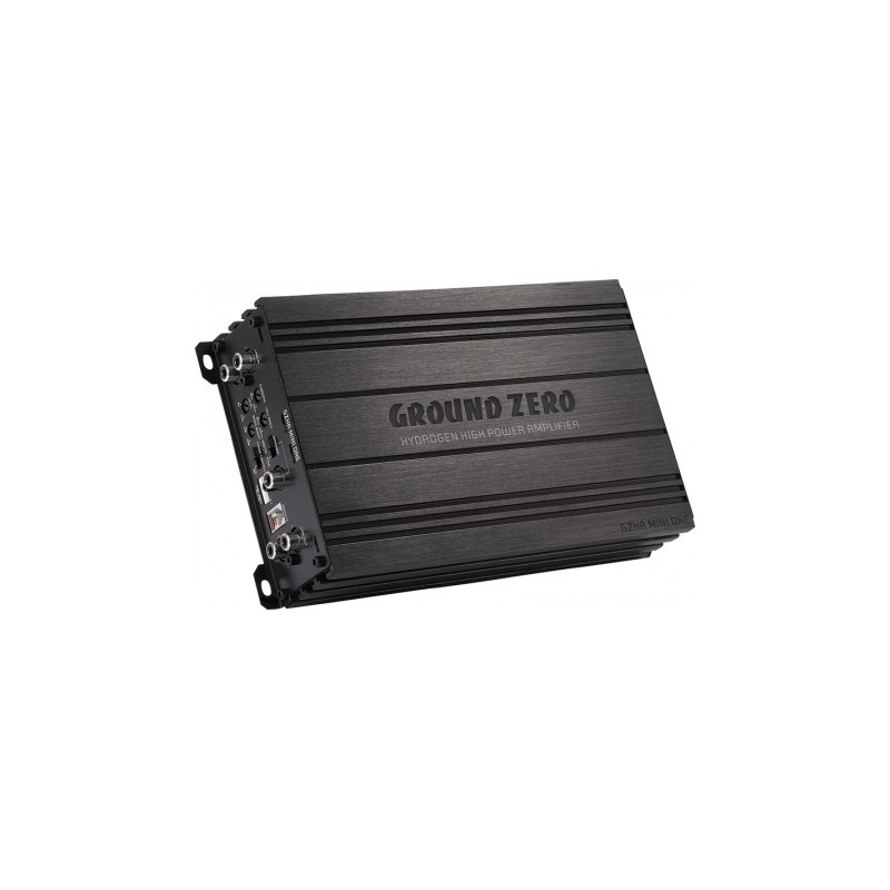 GROUND ZERO 375 BassKit automobilinis komplektas su žemų dažnių kolonėle ir stiprintuvu #Nemokamas pristatymas