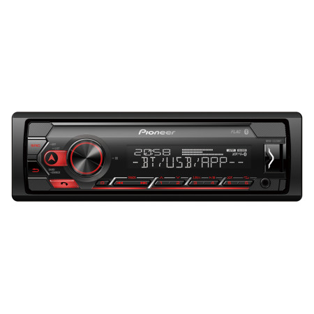 Pioneer DEH-S320BT  automagnetola su CD grotuvu, Bluetooth, USB, galingumas 4 x 50W  MOSFET power, valdoma Android aplikacija.