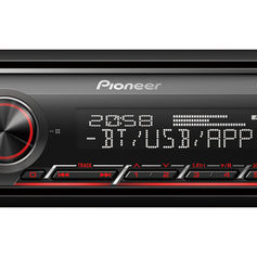 Pioneer MVH-S420BT  automagnetola su Bluetooth, USB, galingumas 4 x 50W  MOSFET power, valdoma Android aplikacija.