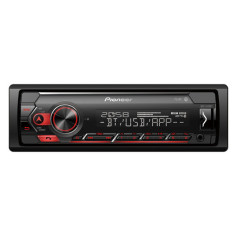 Pioneer DEH-S420BT  automagnetola su CD grotuvas, Bluetooth, USB, galingumas 4 x 50W  MOSFET power, valdoma Android aplikacija.