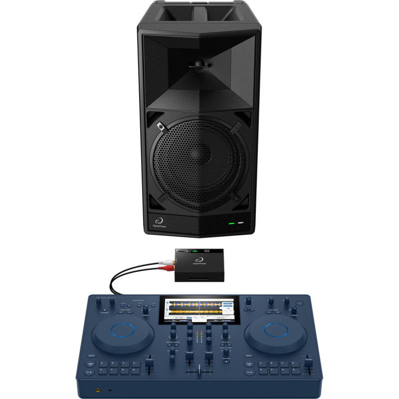 Pioneer Alpha Theta Wave-Eight renginių kolonėlė, Bluetooth, XLR, baterija palaiko  grojimo laiką iki 8 val.