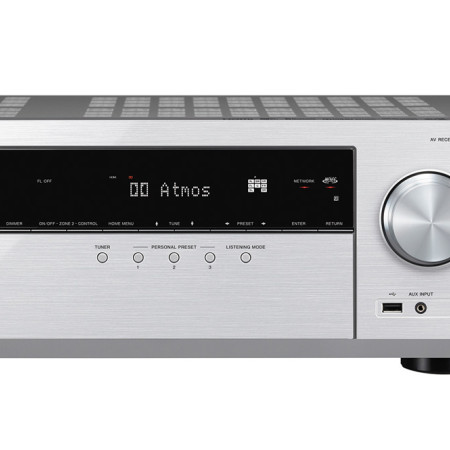 Pioneer VSX-934 Namų kino resiveris  7x165 Watt ,Dolby Atmos, dts:X, 4K Ultra HD, video scaler, 4 HDMI ports, HDCP 2.2, hi-res audio playback, dual band WiFi & Bluetooth.