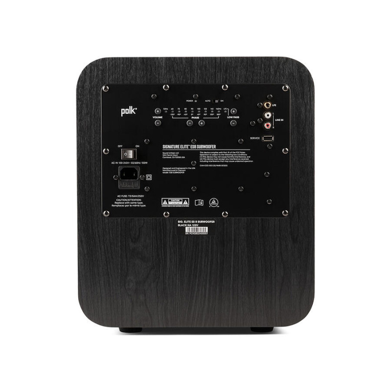 Polk Audio Signature Elite ES8 žemų dažnių kolonėlė su DSP