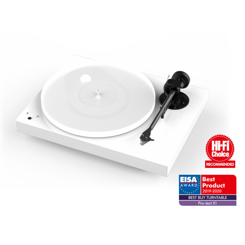 Pro-ject X1 patefonas EISA 2019-2020 apdovanojamas Best Buy galvutė Ortofon 2M Silver