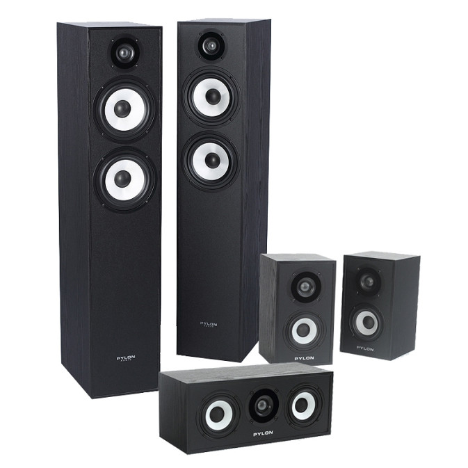 Pylon Audio Pearl namų kino komplektas 5,0  tam  kas nori gero garso ir nori sutaupyti .