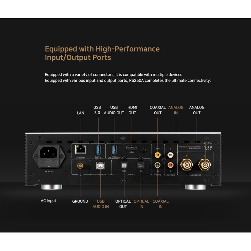 ROSE RS250 Tinklo grotuvas #Nemokamaspristatymas
