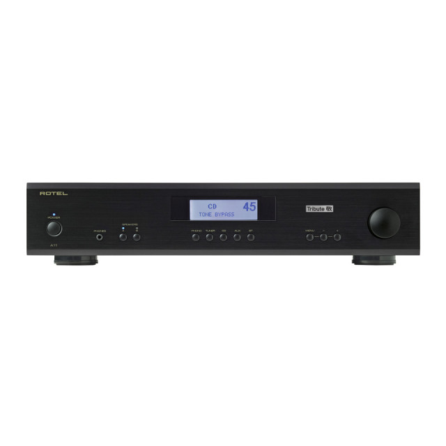 Rotel A-11 Tribute stereo integruotas stiprintuvas su Bluetooth, Phono