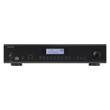 Rotel A-12 MkII stereo integruotas stiprintuvas su Bluetooth, USB, Phono