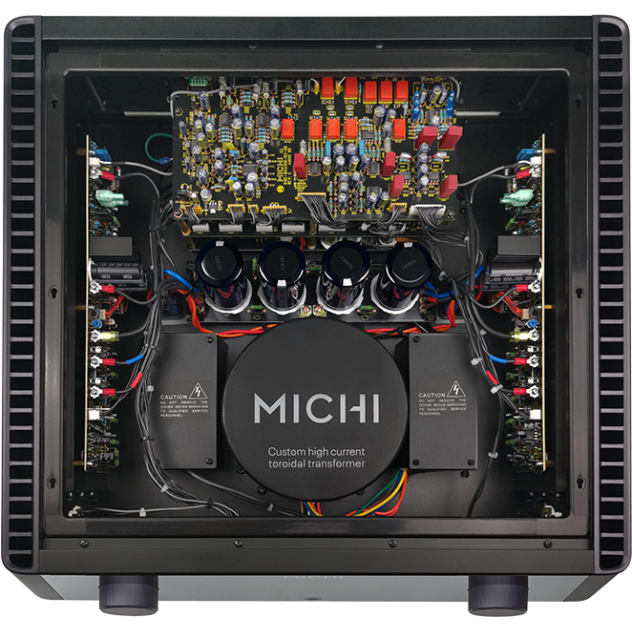 Rotel MICHI X3 Series 2 integruotas stereo stiprintuvas galingumas 350W