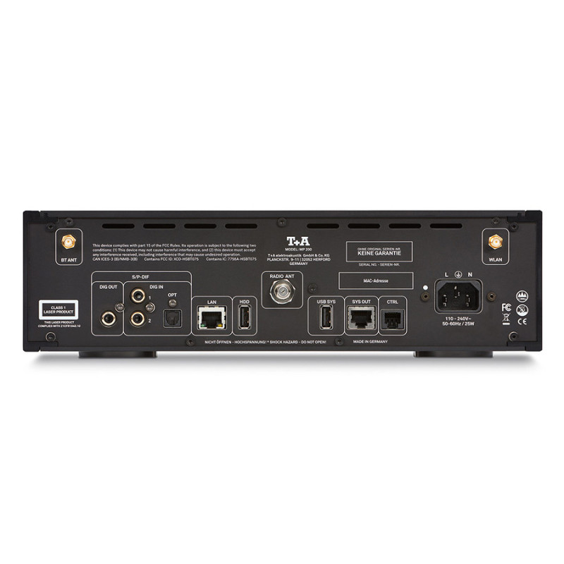 T+A MP 200 kelių šaltinių CD grotuvas