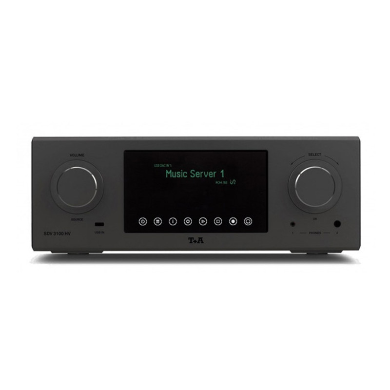 T+A SDV 3100 HV atskaitos pirminio stiprintuvo srautinio perdavimo DAC