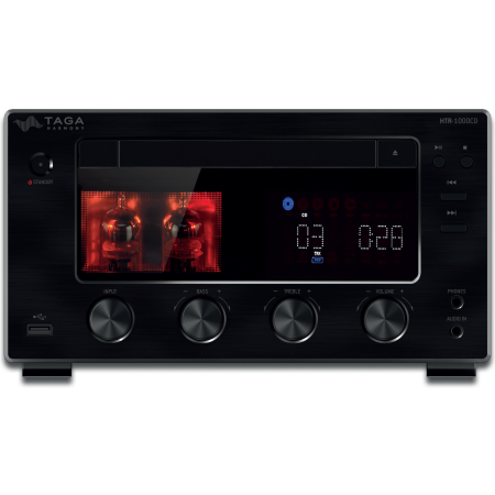 Taga harmony HTR-1000CD V.2 Hibridinis stiprintuvas su CD grotuvu, Bluetooth® ,DAB+ FM radijas, USB