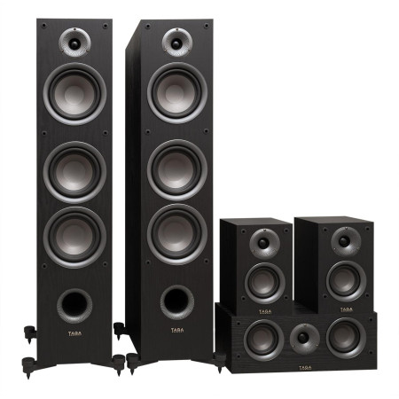 Namų kino komplektas Yamaha RX-V4a su kolonėlėmis Taga Harmony TAV-607 5.0