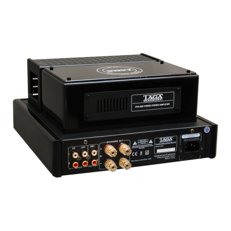 Taga Harmony HTA-25B hibridinis  lempinis-skaitmeninis garso stiprintuvas su Bluetooth® 4.0 ir  USB galingumas  2 x 25W