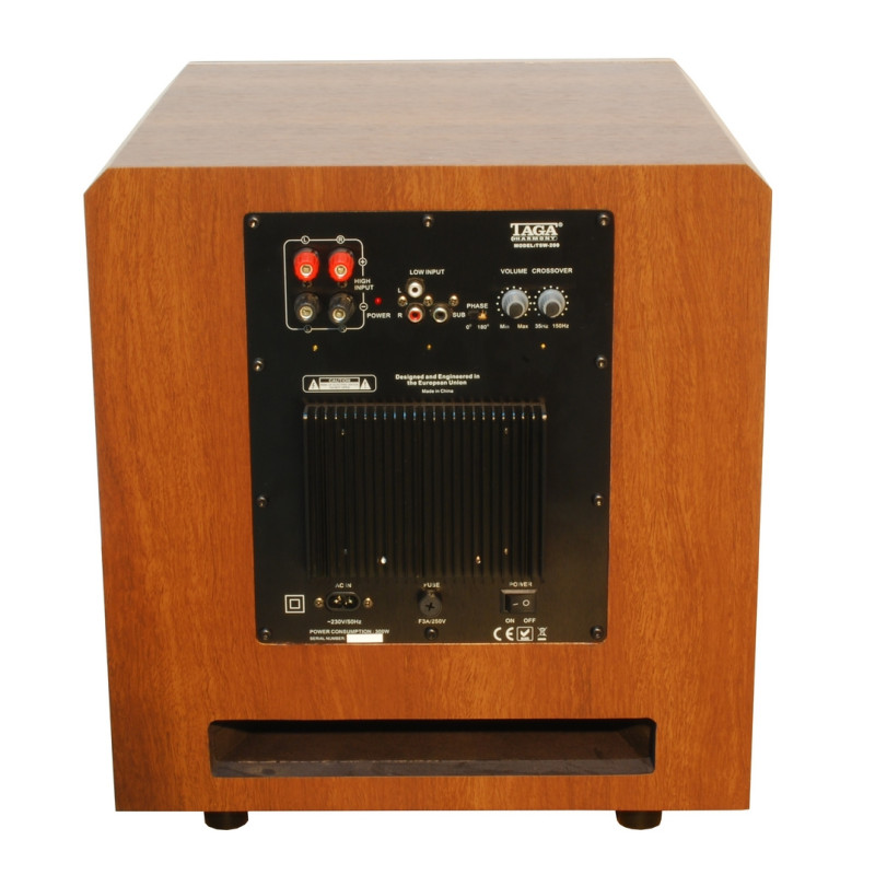 Taga Harmony TSW-90 V.4  žemų dažnių aktyvi kolonėlė , galingumas 260W