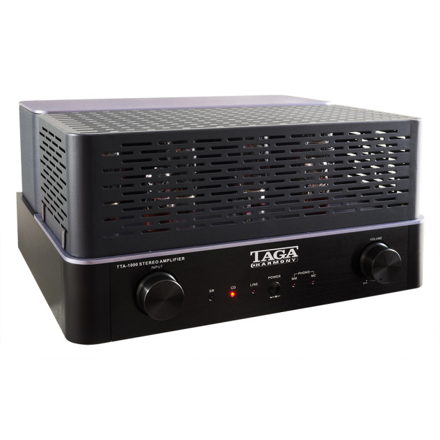 Taga Harmony TTA-1000 KT-88  Vakuuminių lempų stiprintuvas su MM/MC Phono įvestimi
