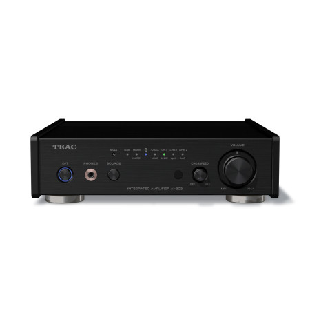 Teac AI-303 stiprintuvas, galingumas 2x50W, USB DAC, HDMI juodas #Nemokamas pristatymas