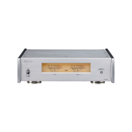 Teac AP-505 stereo galios stiprintuvas, galingumas 2x130W sidabrinis #Nemokamas pristatymas