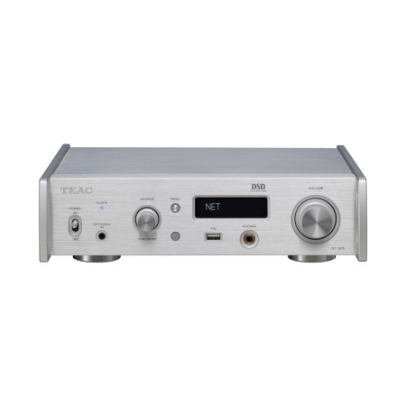 Teac NT-505-X USB tinklo grotuvas, DAC, pradinis  stiprintuvas, sidabrinis #Nemokamas pristatymas