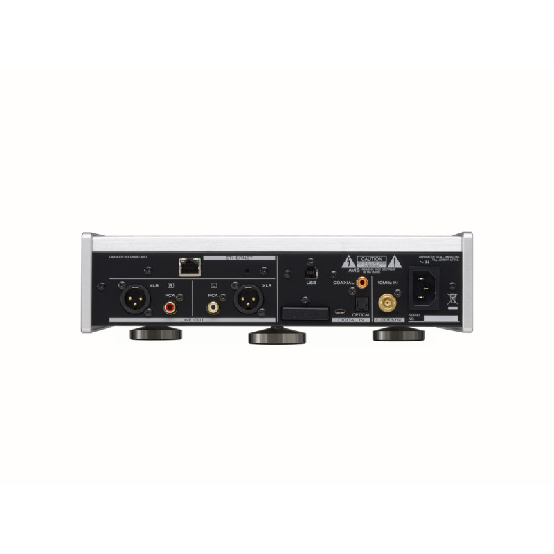 Teac NT-505-X USB tinklo grotuvas, DAC, pradinis  stiprintuvas, sidabrinis #Nemokamas pristatymas