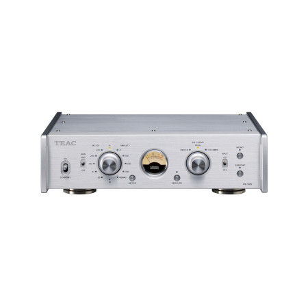Teac PE-505 pradinis patefono stiprintuvas, sidabrinis #Nemokamas pristatymas