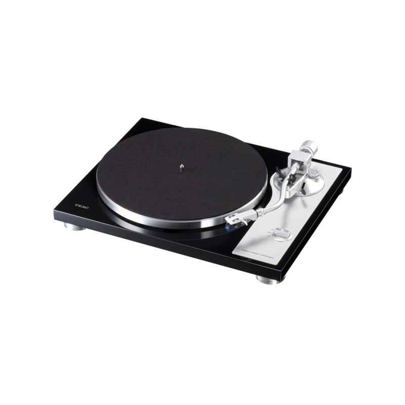 Teac TN-4D-SE tiesioginės pavaros patefonas, juodas #Nemokamas pristatymas