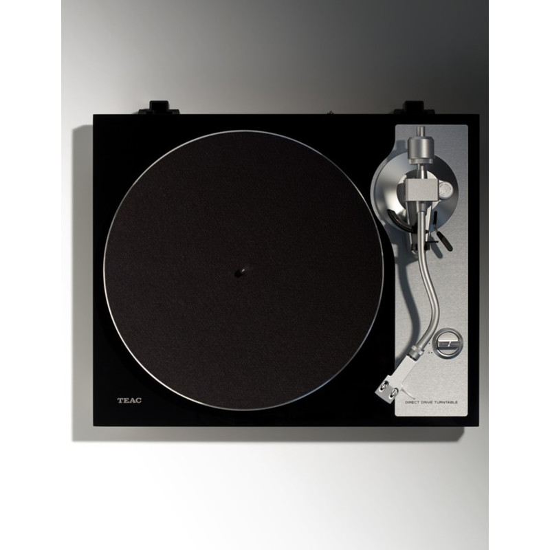 Teac TN-4D-SE tiesioginės pavaros patefonas, juodas #Nemokamas pristatymas