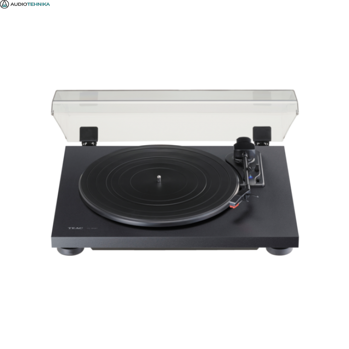 Teac TN-180BT-A3 Bluetooth patefonas su Audio-Technica galvute, juodas #Nemokamas pristatymas