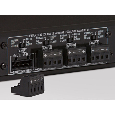 Yamaha XDA-AMP5400RK, 4 stereo zonų galios stiprintuvas.