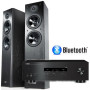 Stereo komplektas Yamaha RS202D stiprintuvas ir Yamaha NS-F51 kolonėlės