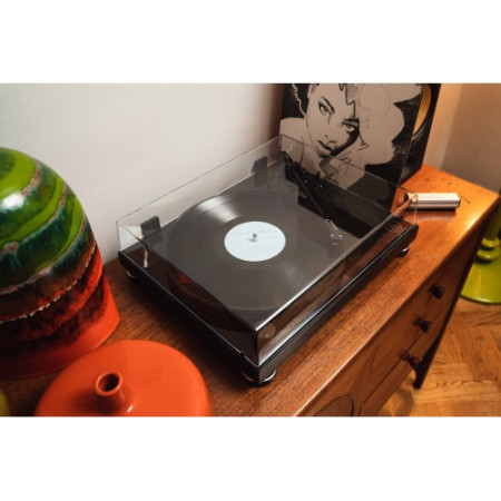 Audio Technica AT-LPW50PB  patefonas, anglies pluošto tonarmas #Nemokamas pristatymas