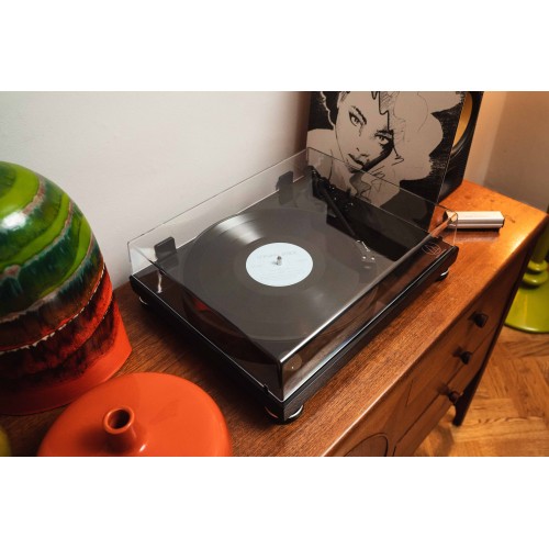 Audio Technica AT-LPW50PB  patefonas, anglies pluošto tonarmas #Nemokamas pristatymas