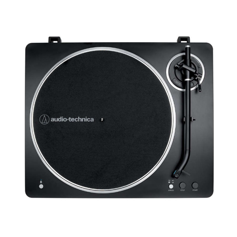 Audio-Technica AT-LP70XBT  patefonas su diržine pavara ir Bluetooth juoda sp.