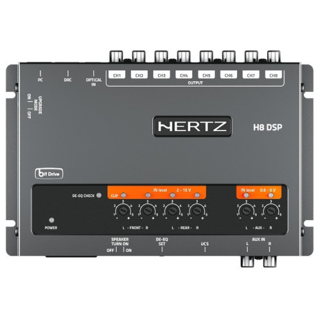 Hertz H8 DSP  8 kanalų 24 Bit garso procesorius