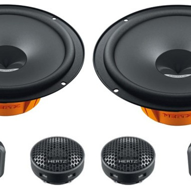 Komponentiniai garsiakalbiai, 80W, 16.5 cm, 2 – juostų, Hertz Dieci DSK 165
