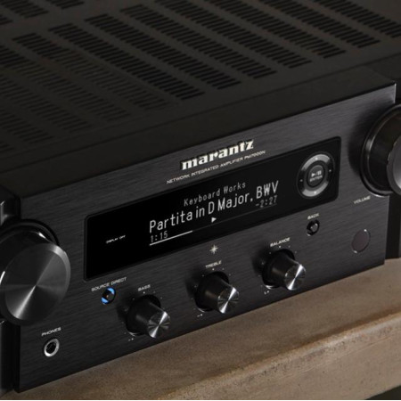 Marantz PM7000N tinklinis stero stiprintuvas, galingumas 2x80w, Sotify, Tidal, FLAC, Heos multiroom #Nemokas pristatymas