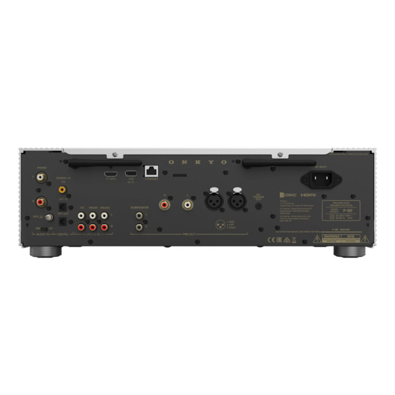 Onkyo Icon P-80 tinklinis pradinis stiprintuvas, Interneto radijas, HDMI(arc), Sporify, AirPlay 2, Tidal