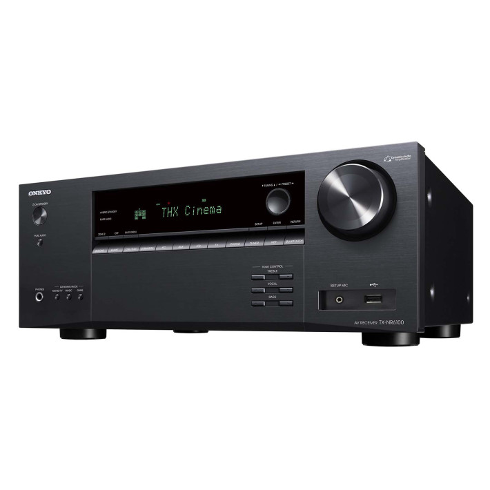 Onkyo TX-NR6100 namų kino 7.2 stiprintuvas Spotify, Interneto radijas, Bluetooth, Sonos