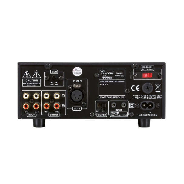 VINCENT KHV-200 Hibridinis ausinių stiprintuvas
