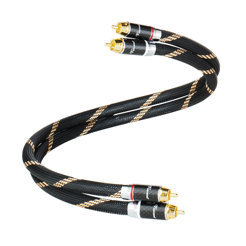 VINCENT Aukštos klasės RCA sujungimo kabelis